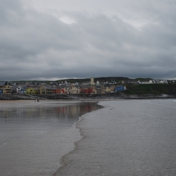 The view from the beach