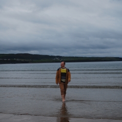 Ivan at the beach