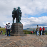 The Back of the Commando Monument