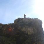 Ivan Climbing Rocks