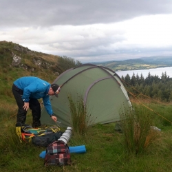 Setting Up the Tent