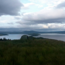 The Tent and Loch Lomond