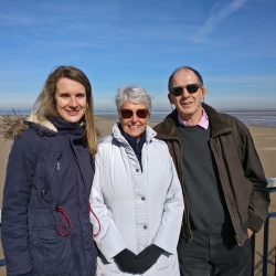 Becky with her Parents