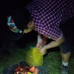 Trying to keep the fire hot